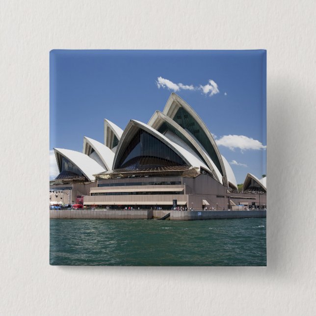 Sydney Opera House exteriör, Sydney, New South Knapp (Framsida)