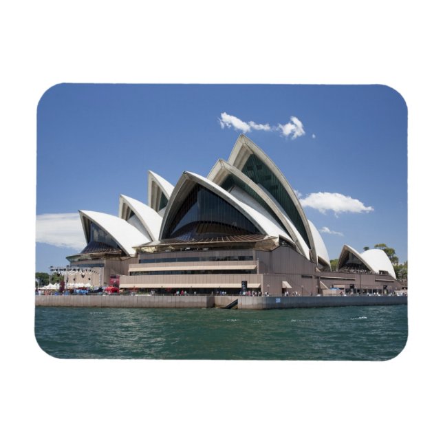 Sydney Opera House Exterior, Sydney, New South Magnet (Horisontell)
