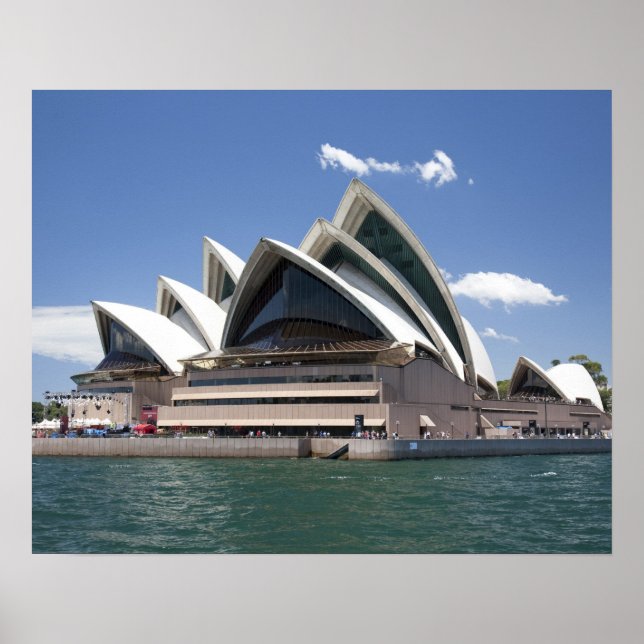 Sydney Opera House Exterior, Sydney, New South Poster (Framsidan)