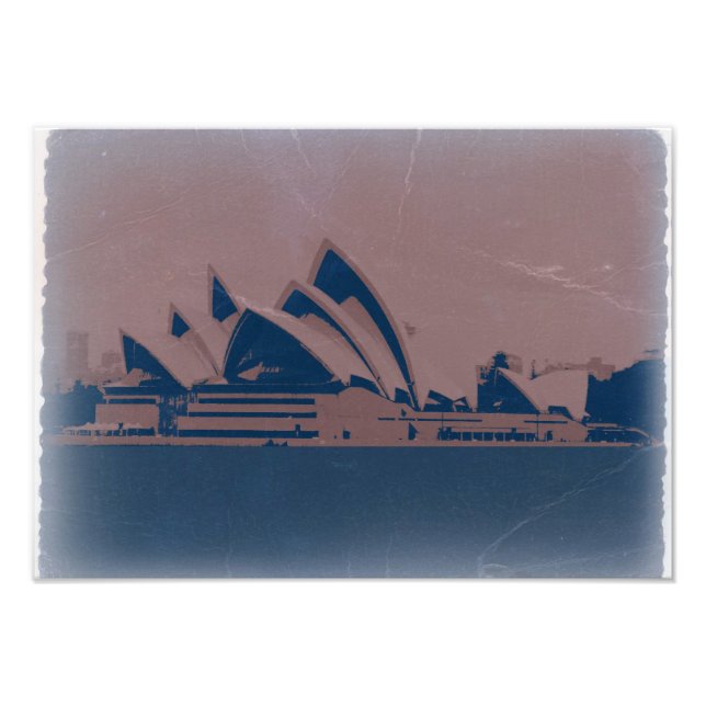 Sydney Opera House Fototryck (Framsidan)