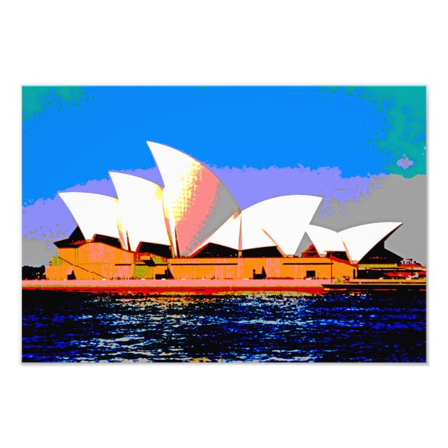 Sydney Opera House Fototryck (Framsidan)