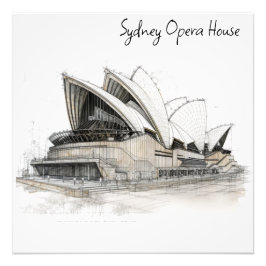 Sydney Opera House Fototryck