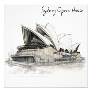 Sydney Opera House Fototryck