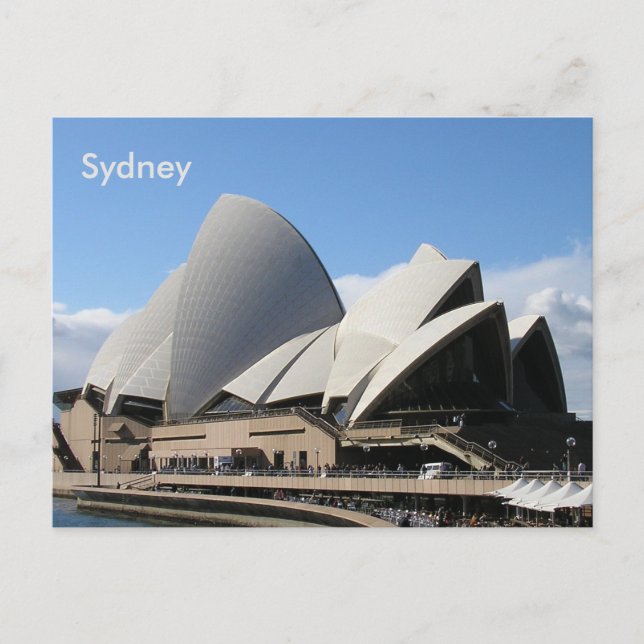 Sydney opera house, Harbo Australia Postcard Vykort (Framsida)