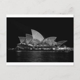 Sydney Opera House i Night Australia Vykort