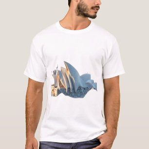 Sydney Opera House i Snöre Mönster T Shirt