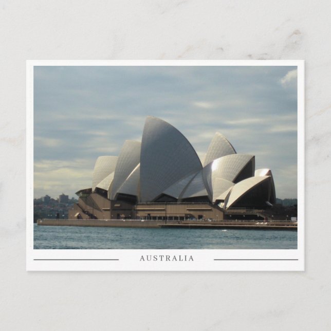 Sydney Opera House – Ikoniskt australiensiskt land Vykort (Framsida)