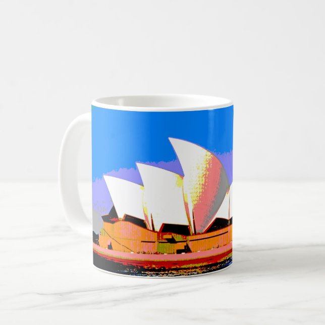 Sydney Opera House Kaffemugg (Framsida vänster)