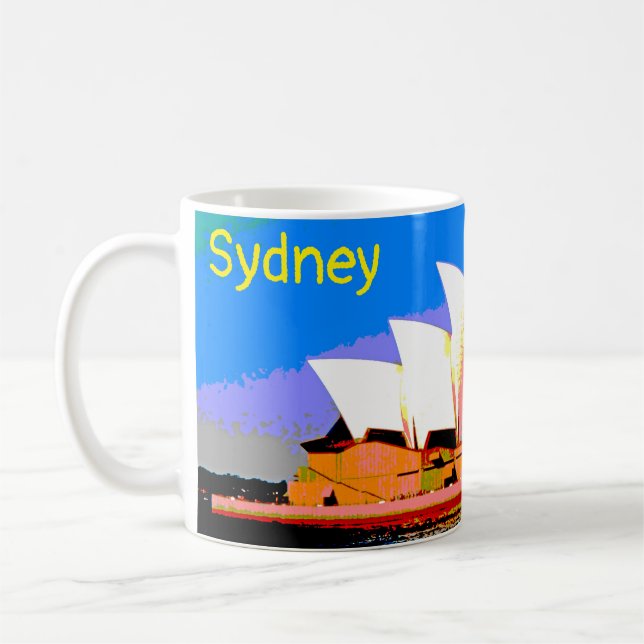 Sydney Opera House Kaffemugg (Vänster)
