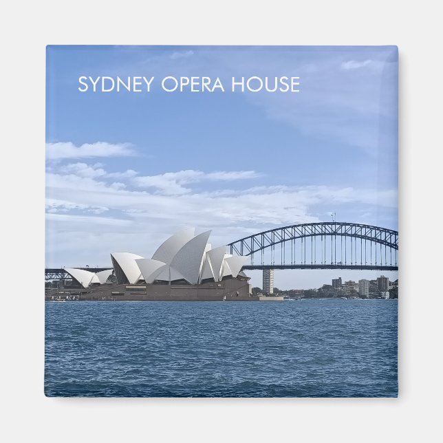 Sydney Opera House Magnet (Framsidan)