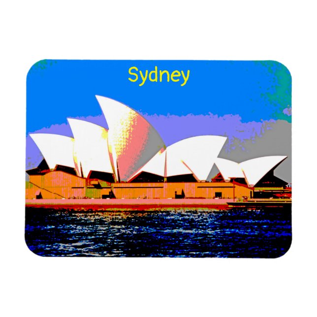 Sydney Opera House Magnet (Horisontell)