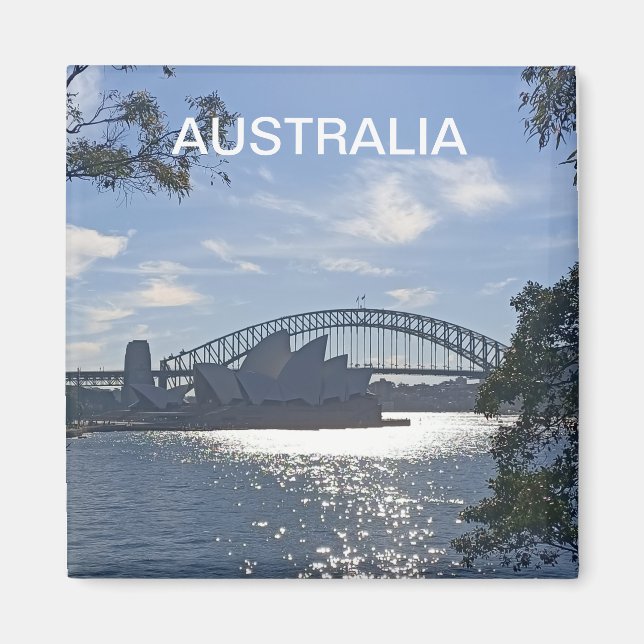 Sydney Opera House Magnet (Framsidan)