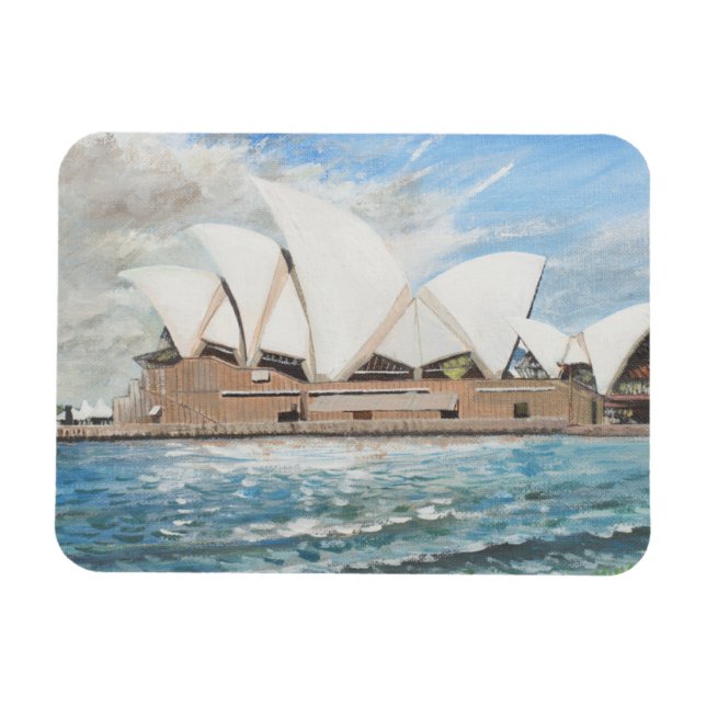 Sydney Opera House Magnet (Horisontell)