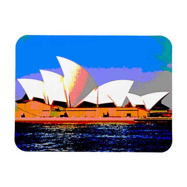 Sydney Opera House Magnet (Horisontell)