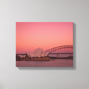Sydney Opera House och hamn, New South Canvastryck
