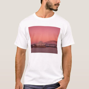 Sydney Opera House och hamn, New South T-shirt