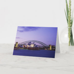 Sydney Opera House och Harbour, New South 2 Kort