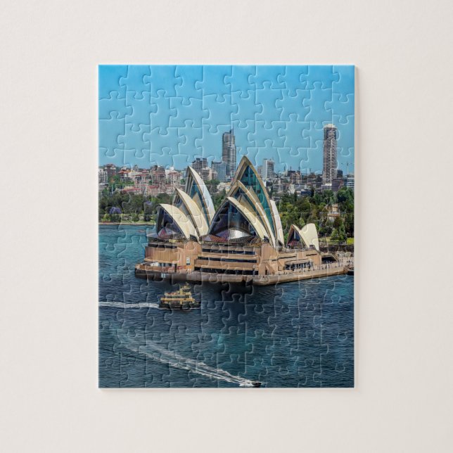 Sydney - OPERA HOUSE - panorama Pussel (Vertikal)