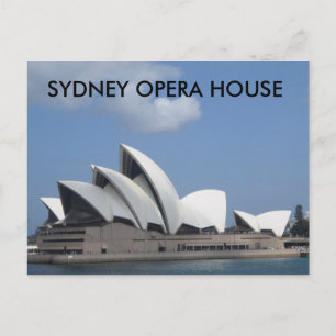 Sydney Opera House Postcard Vykort