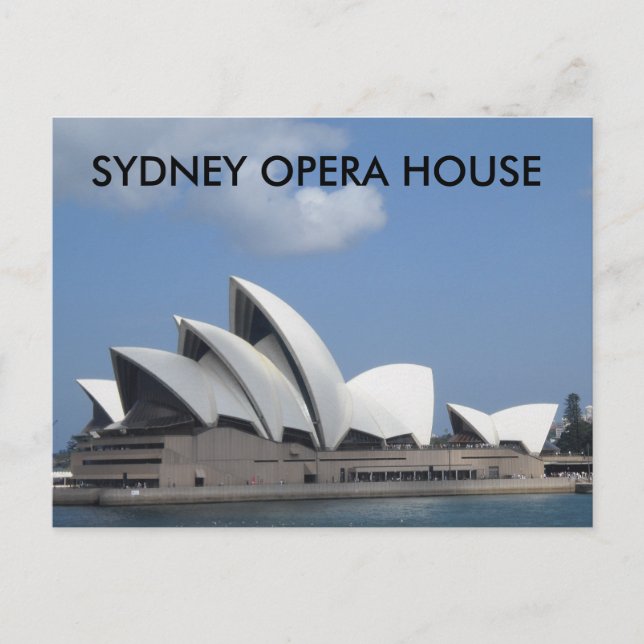 Sydney Opera House Postcard Vykort (Framsida)