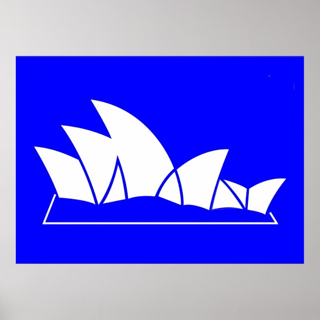 Sydney Opera House Poster (Framsidan)