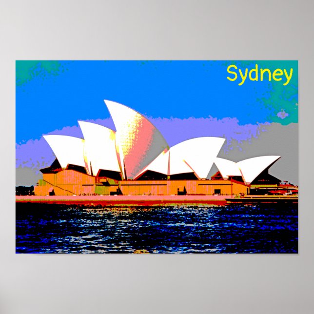 Sydney Opera House Poster (Framsidan)