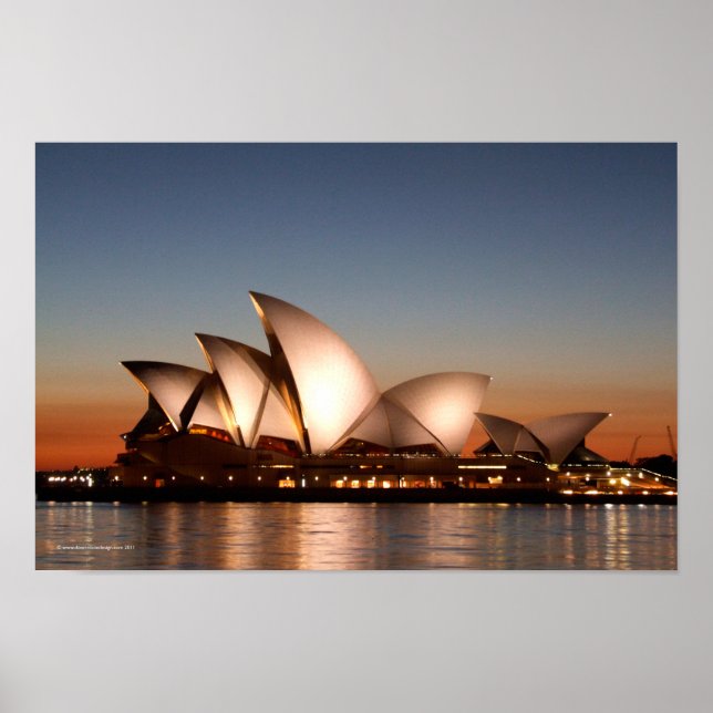 Sydney Opera House Poster (Framsidan)