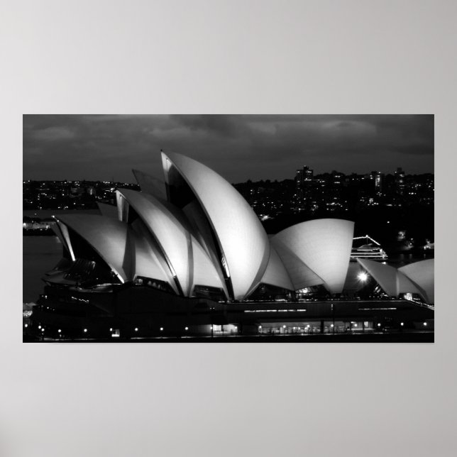 SYDNEY OPERA HOUSE POSTER (Framsidan)