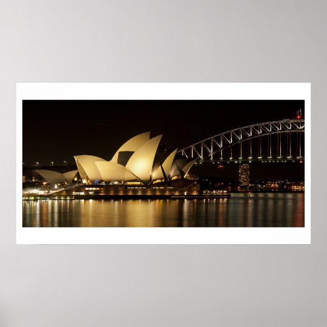 Sydney Opera House Poster (Framsidan)