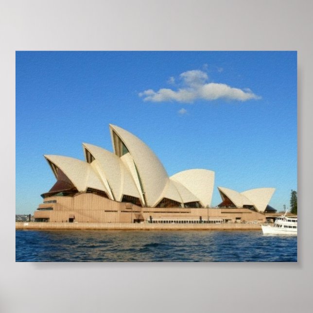 Sydney Opera House Poster (Framsidan)