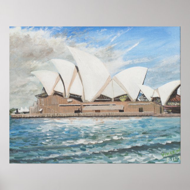 Sydney Opera House Poster (Framsidan)