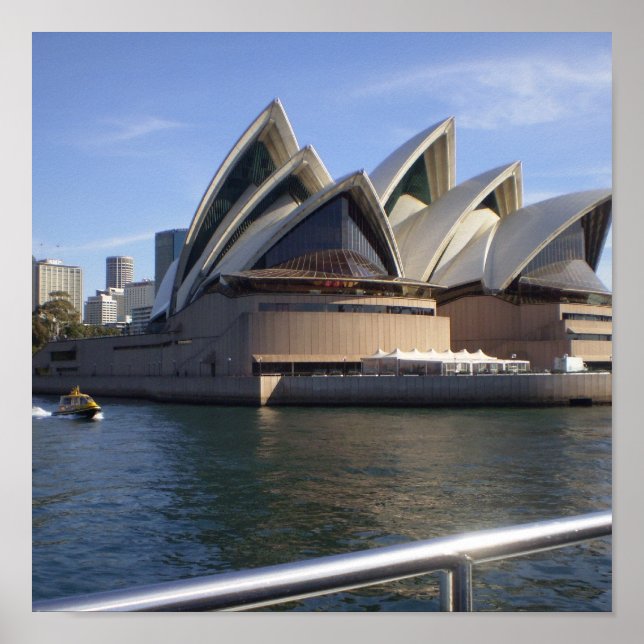 Sydney Opera House Poster (Framsidan)
