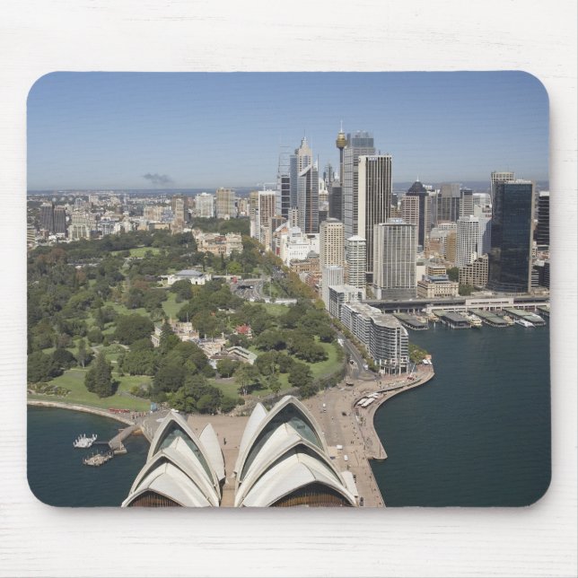 Sydney Opera House, Royal Botanic Gardens, CBD Musmatta (Framsidan)