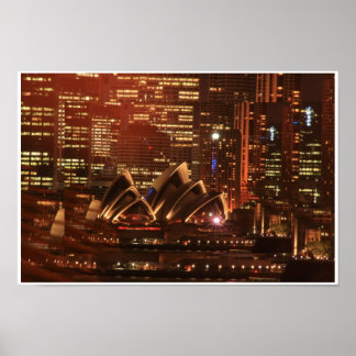 Sydney Opera House Sparkling, Sydney Opera Hous... Poster