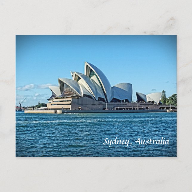 Sydney Opera House - Sydney, Australiens vykort (Framsida)