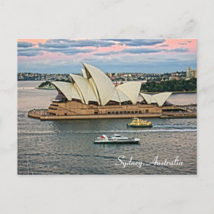 Sydney Opera House - Sydney, Australiens vykort