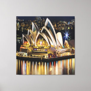 Sydney - OPERA HOUSE - view Canvastryck