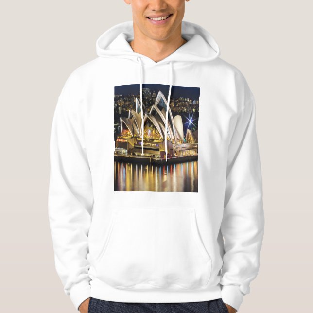 Sydney - OPERA HOUSE - view Hoodie (Framsida)