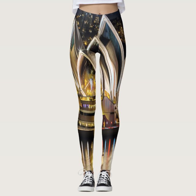 Sydney - OPERA HOUSE - view Leggings (Framsida)