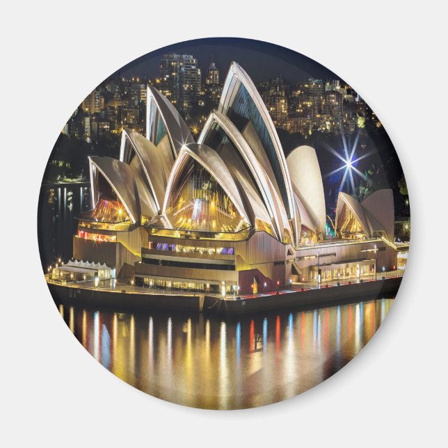 Sydney - OPERA HOUSE - view Magnet (Framsidan)
