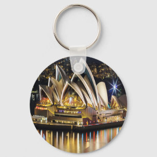 Sydney - OPERA HOUSE - view Nyckelring