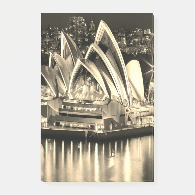 Sydney - OPERA HOUSE - view Post-it Block (Framsida)