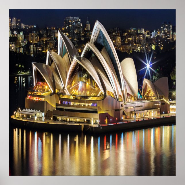 Sydney - OPERA HOUSE - view Poster (Framsidan)