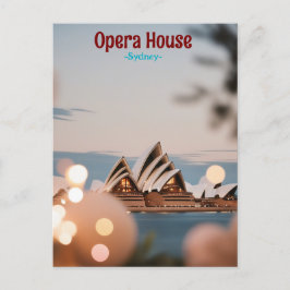 Sydney Opera House Vintage Vykort
