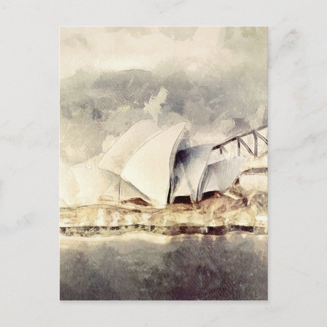 Sydney Opera House Vykort (Framsida)