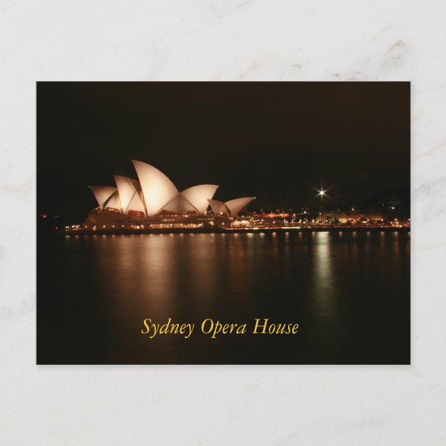 Sydney Opera House Vykort (Framsida)