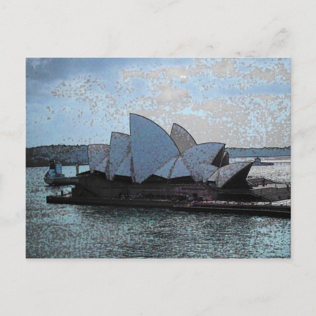 Sydney Opera House Vykort (Framsida)