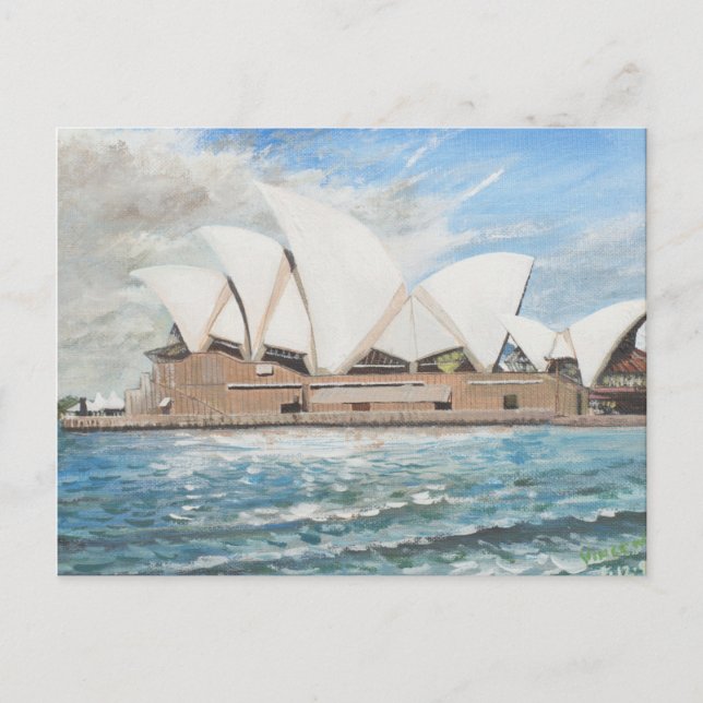 Sydney Opera House Vykort (Framsida)