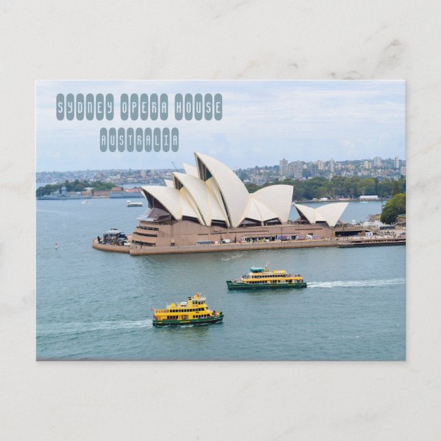 Sydney Opera House  Vykort (Framsida)
