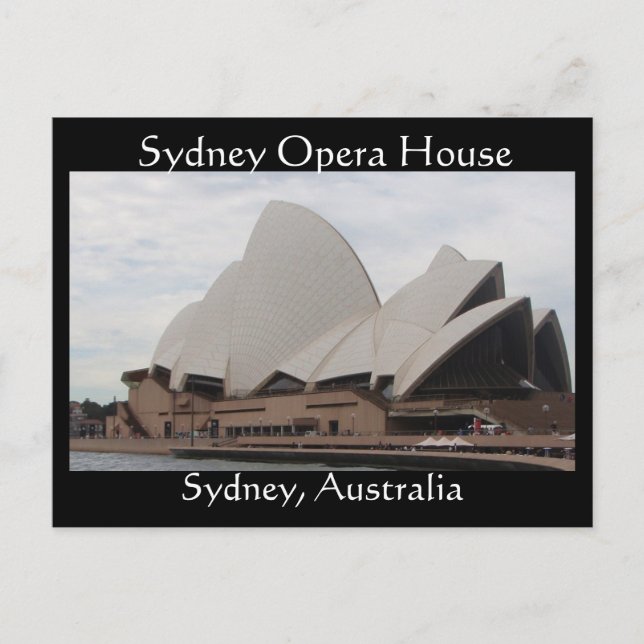 Sydney Opera House-vykort Vykort (Framsida)